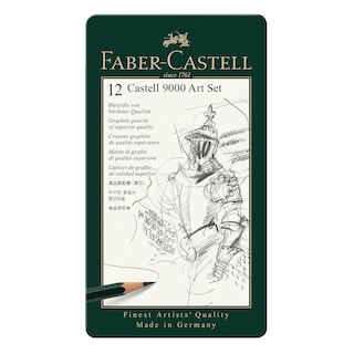 Faber-Castell 9000 12-Pencil Art Set