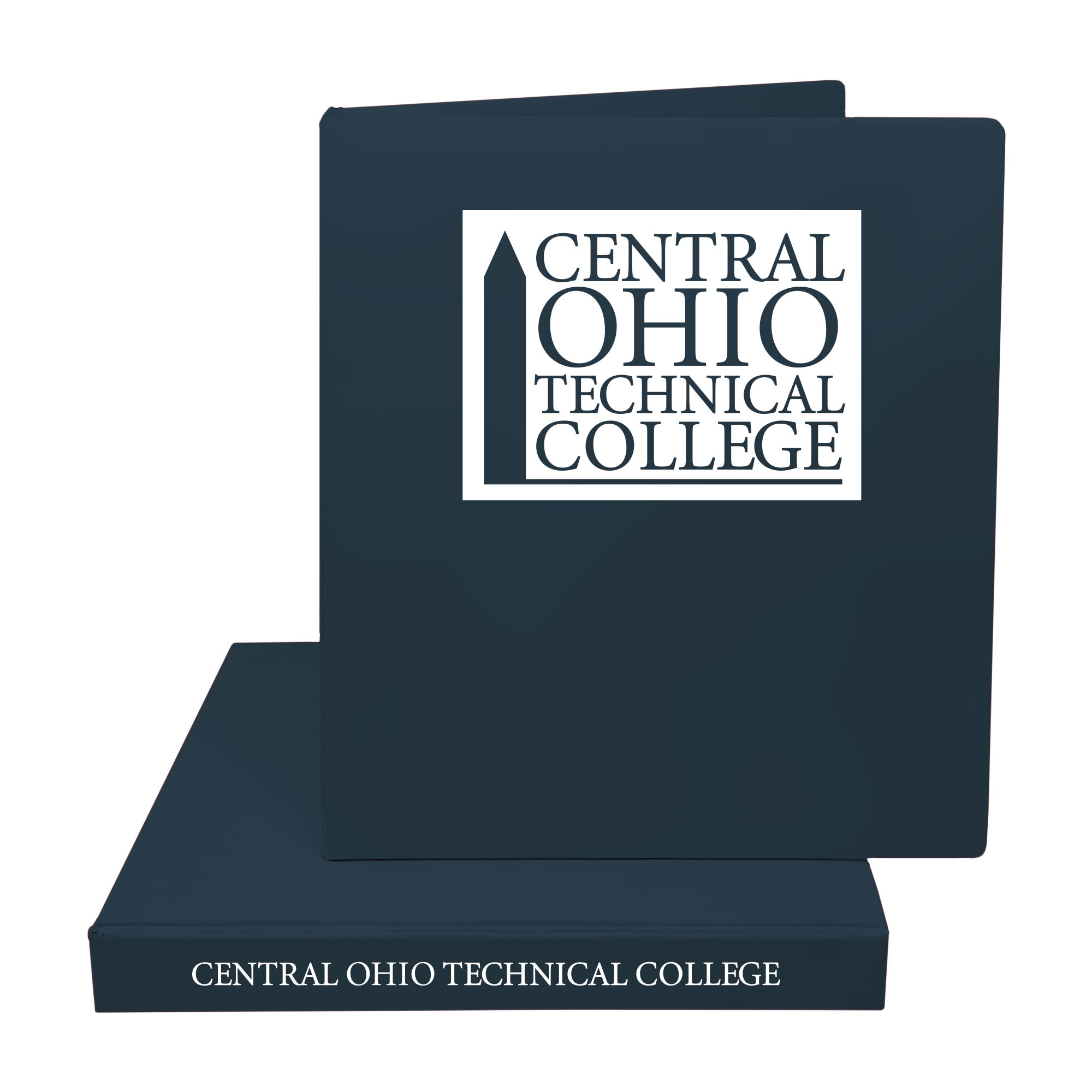 1" Imprinted Binder Mascot