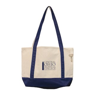 Central Ohio Technical College CTKME Medium 12oz Canvas Boat Tote