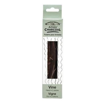 Winsor & Newton Charcoal Sticks, Vine Charcoal, Hard