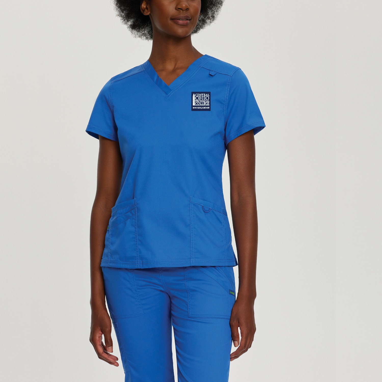 Women's  V-Neck Scrub Top