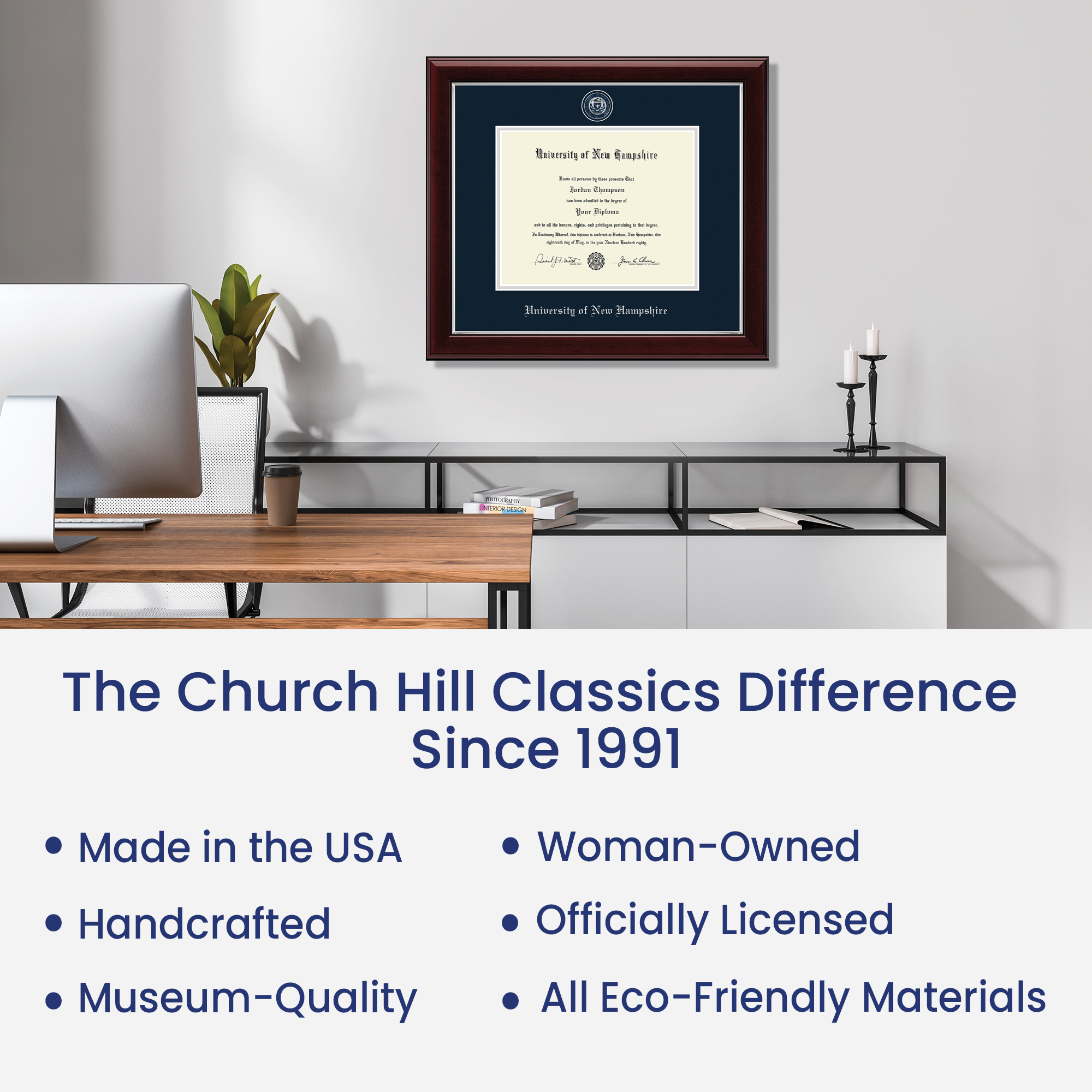 8 Differences Between Quality & Cheap Diploma Frames - Church Hill Classics  Blog