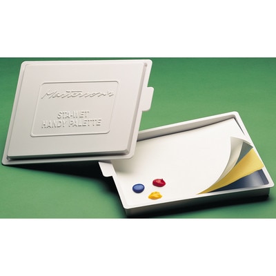 Masterson Sta-Wet Acrylic Palette With Cover, 8-1/2" x 7"