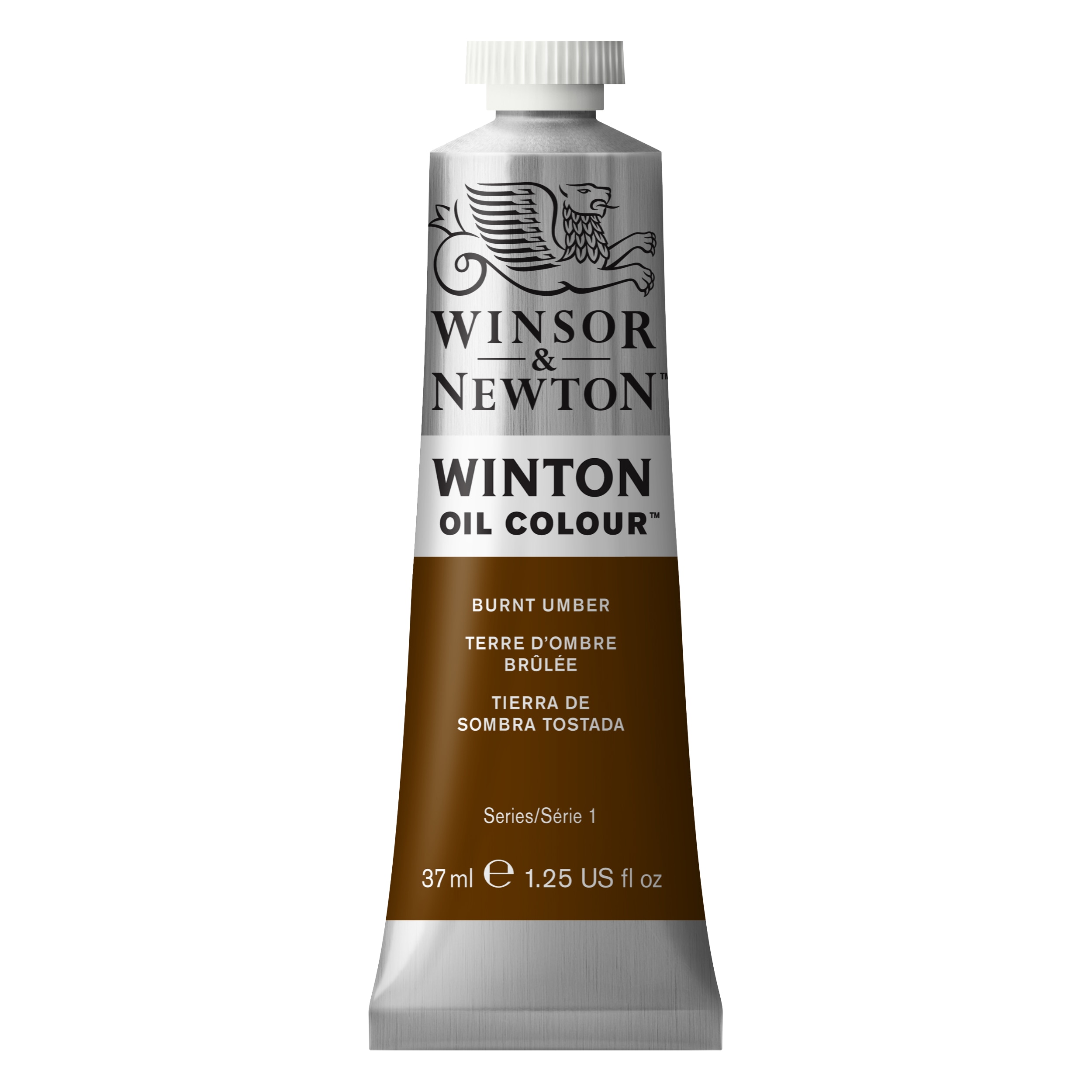 Winsor & Newton Winton Oil Color, 37ml, Burnt Umber