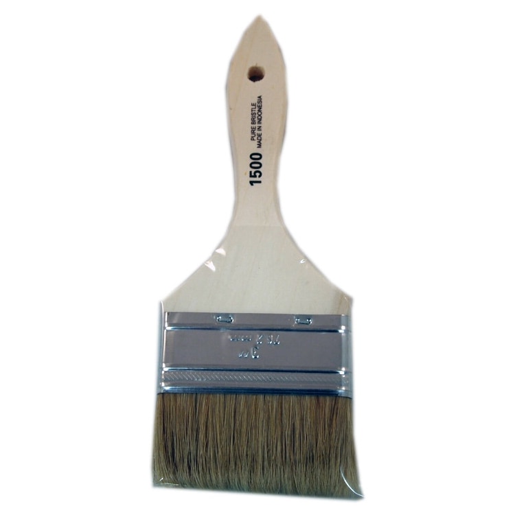 Linzer Brush Varnish & Chip Brush, White Bristle, 3"