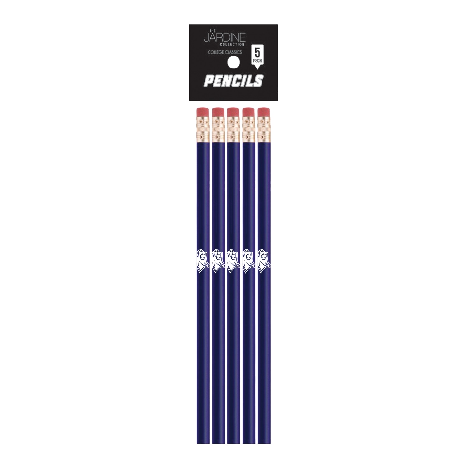 Emblematic Pencil 5pk School Name