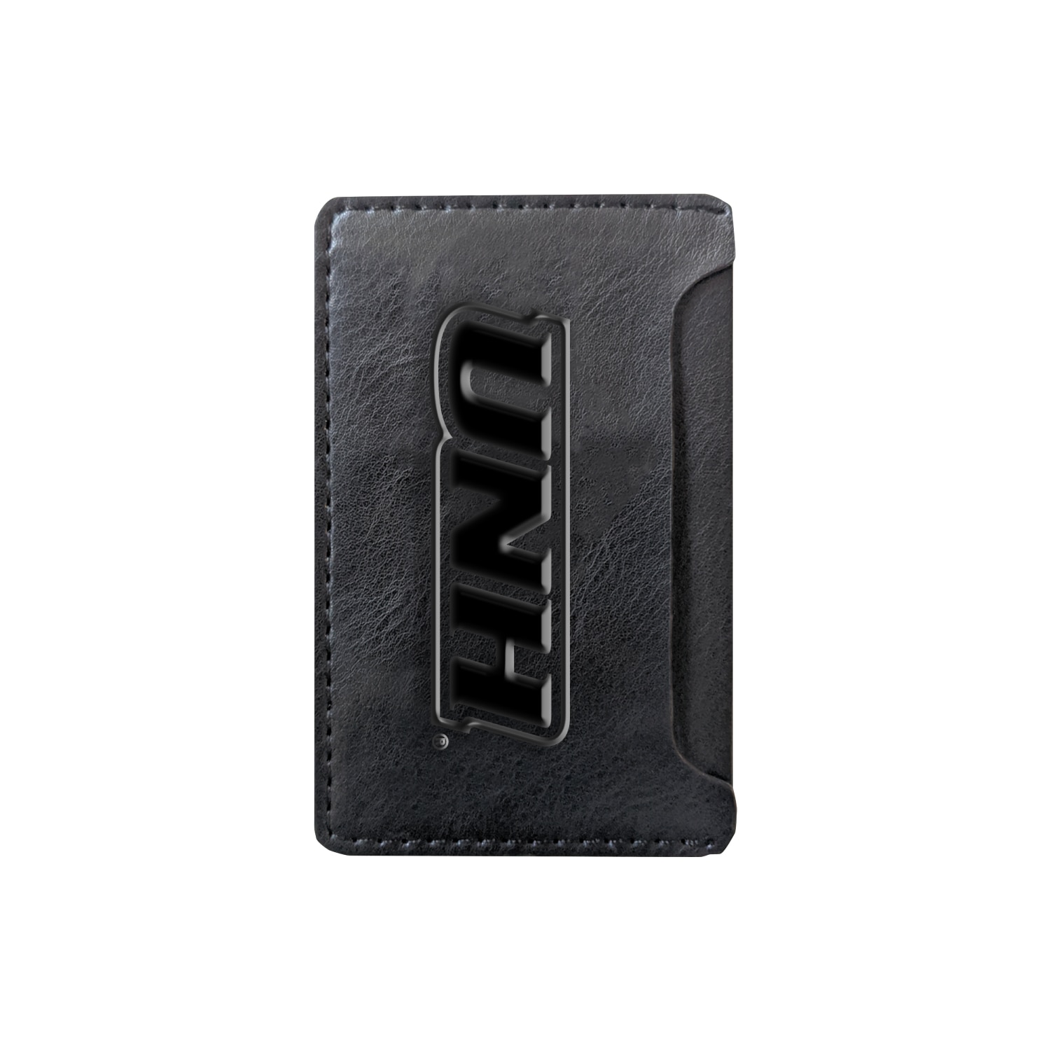 University of New Hampshire V2 -  Leather Wallet Sleeve V2, Black, Alumni V2