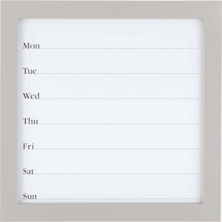 Quartet 12x12 2PK Fabric Weekly Dry Erase Board + Fabric Pin Board