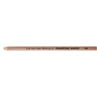 General Pencil General's Charcoal Pencil - White