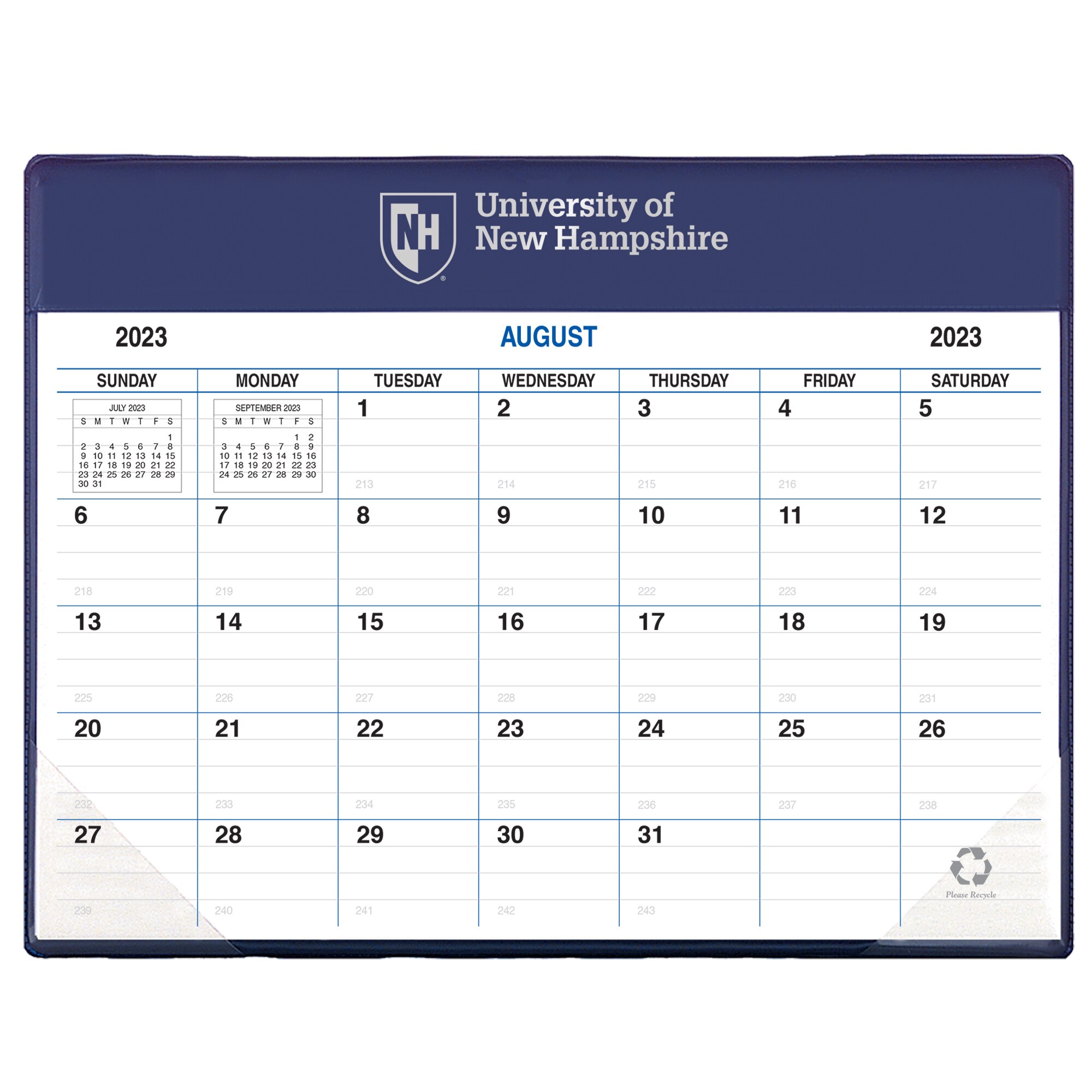 Payne 2023 2024 Imprinted Academic Calendar Pad Planner  8 5x11