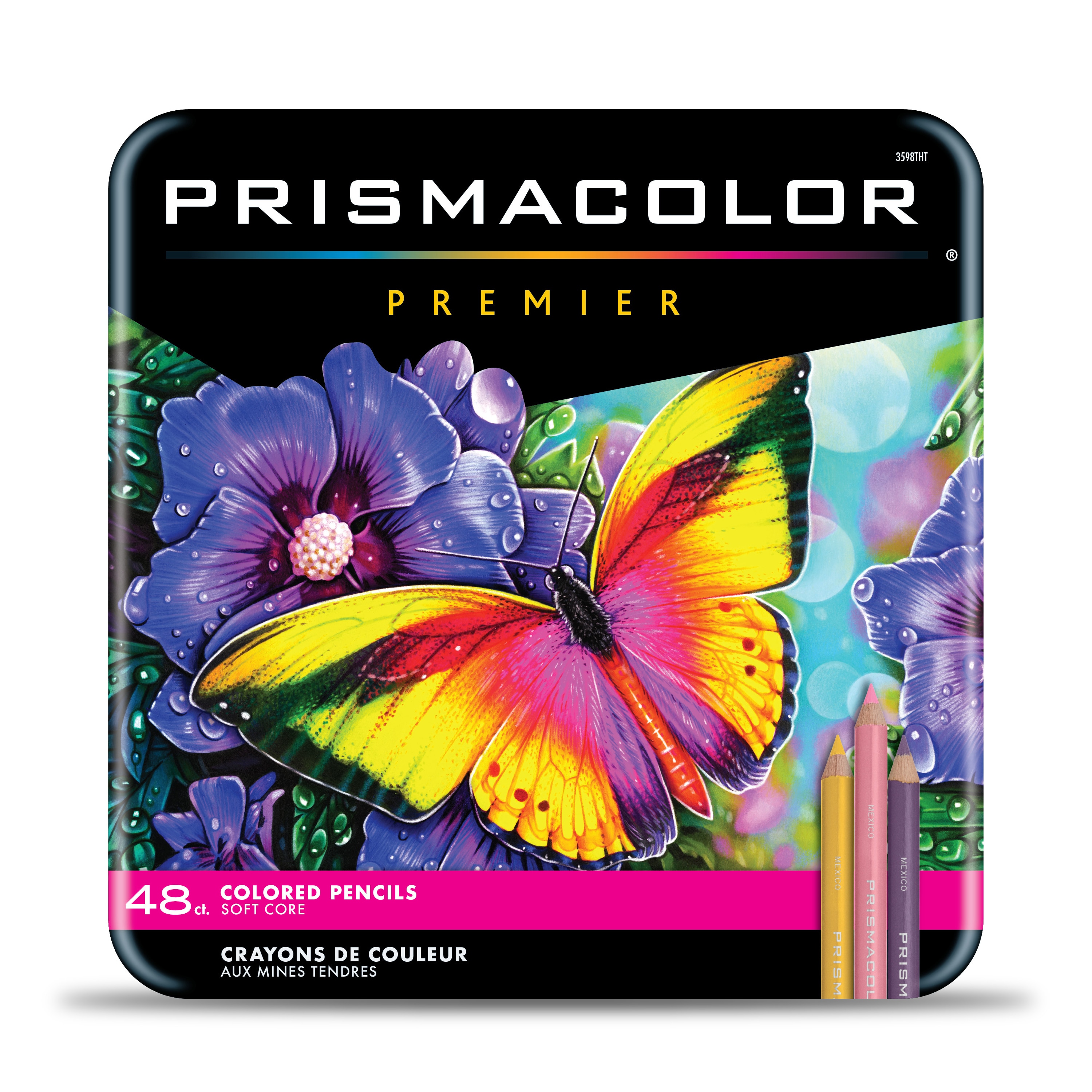 Prismacolor Premier Thick Core Colored Pencil, Set 48-Colors