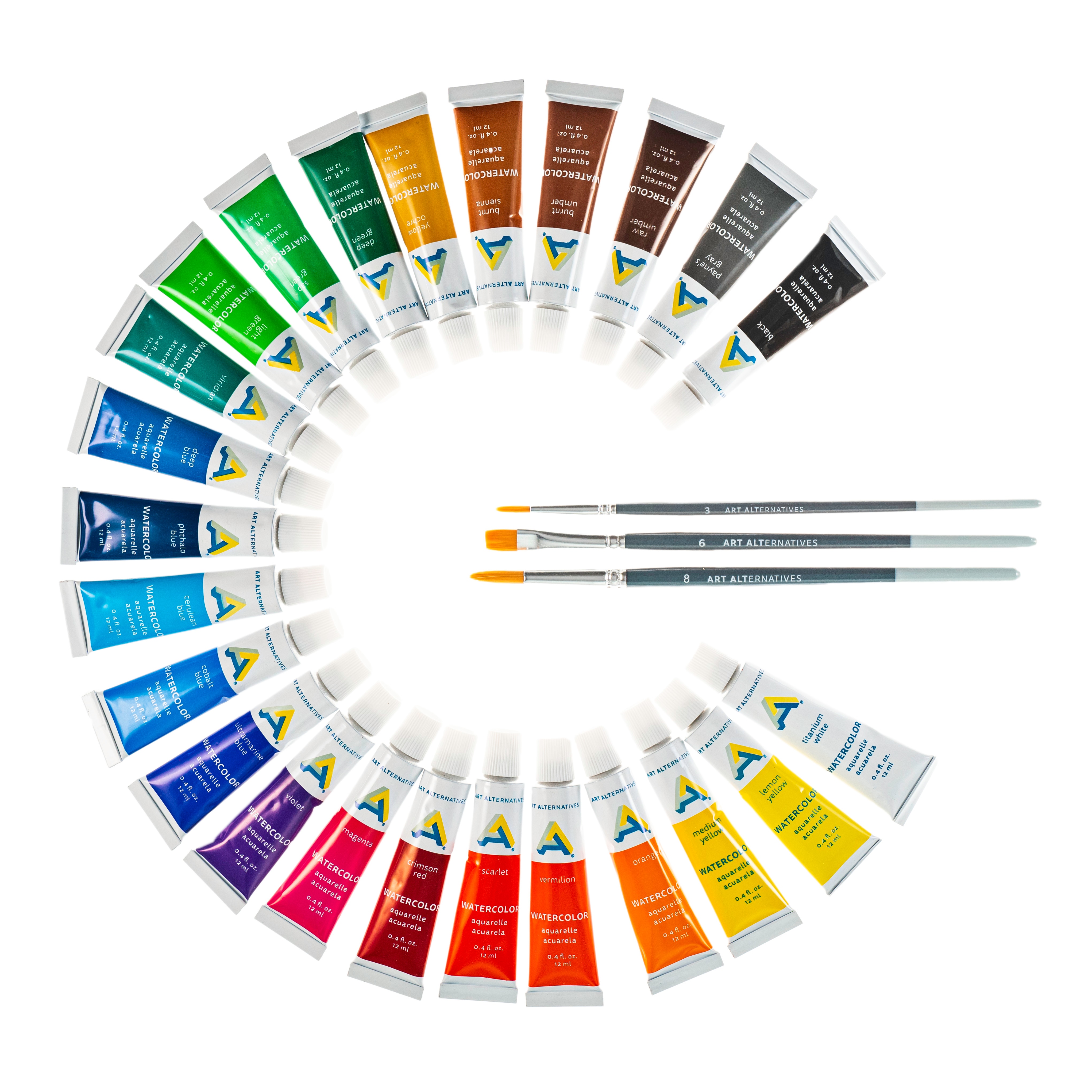 Economy WC Paint Set 24