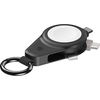 Scosche WATCHIT Portable Keychain Fast Charger for Apple Watch