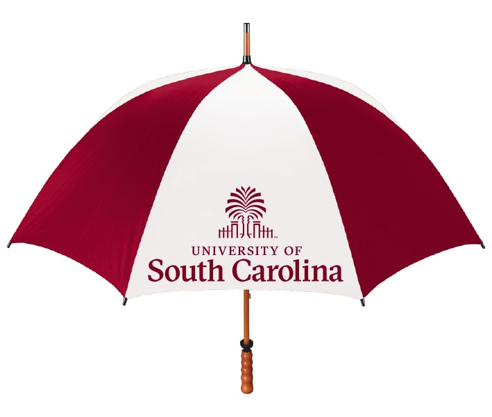 South Carolina Gamecocks "The Eagle" Sporty Wood Shaft Golf Umbrella 62"