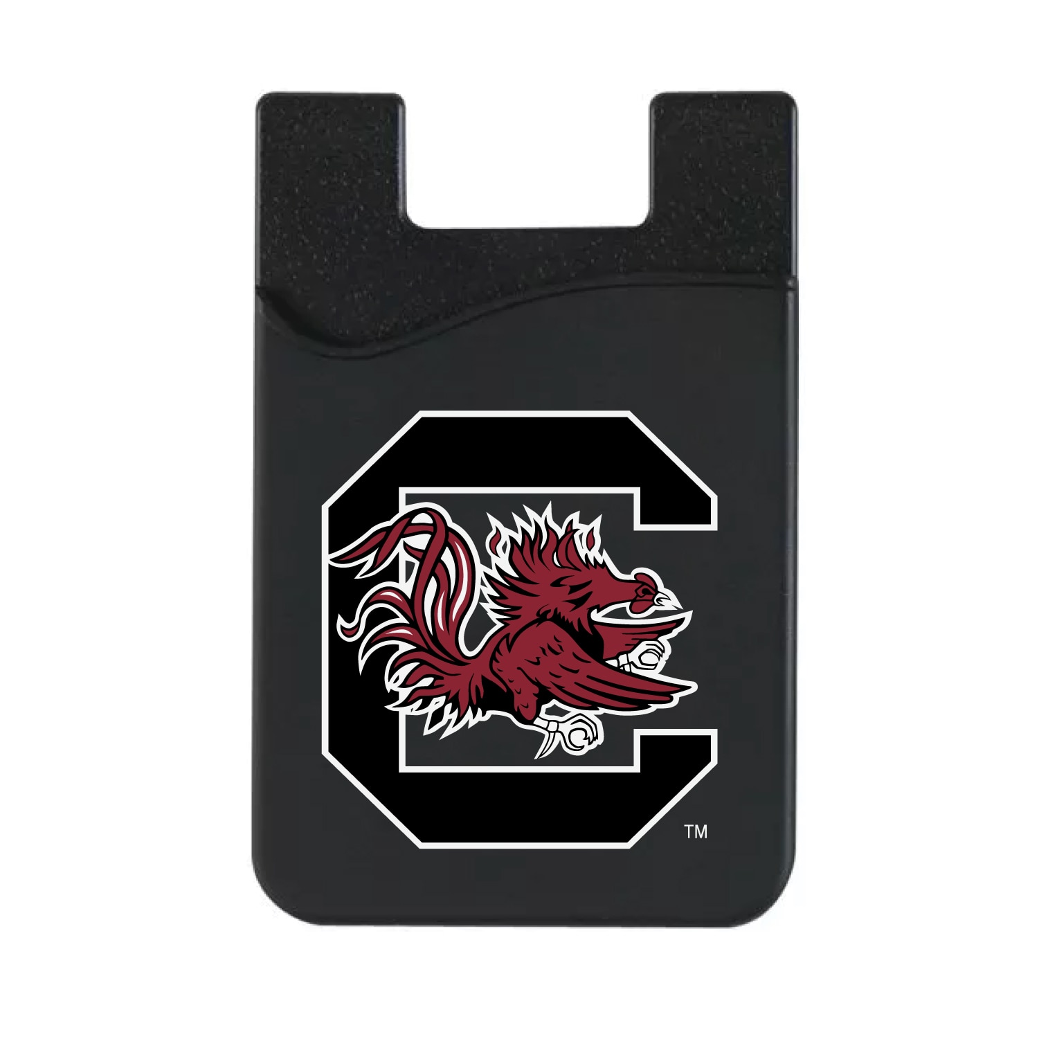 University of South Carolina Leather Wallet Sleeve (Top Load), Black, Classic