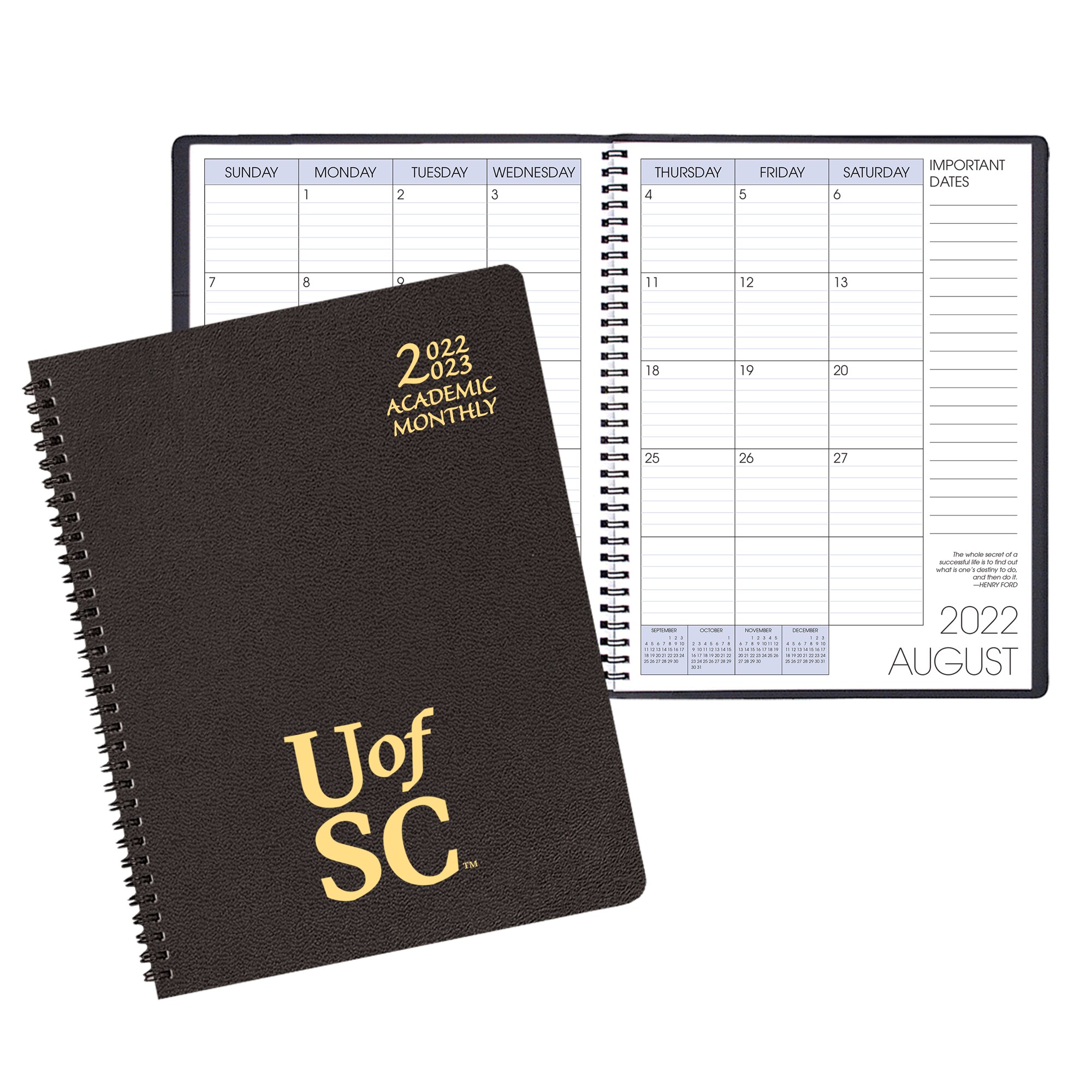 Payne 2022-23 Imprinted Academic Monthly Planner, 8.5x11