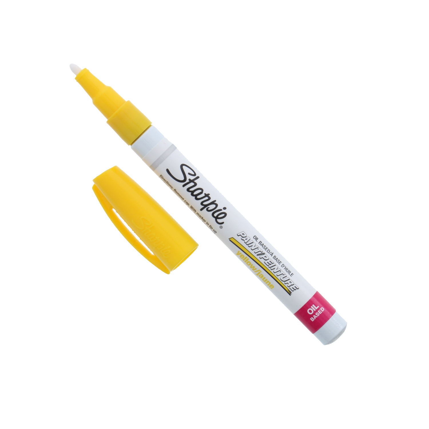 Sharpie Oil-Based Paint Marker, Fine, Yellow