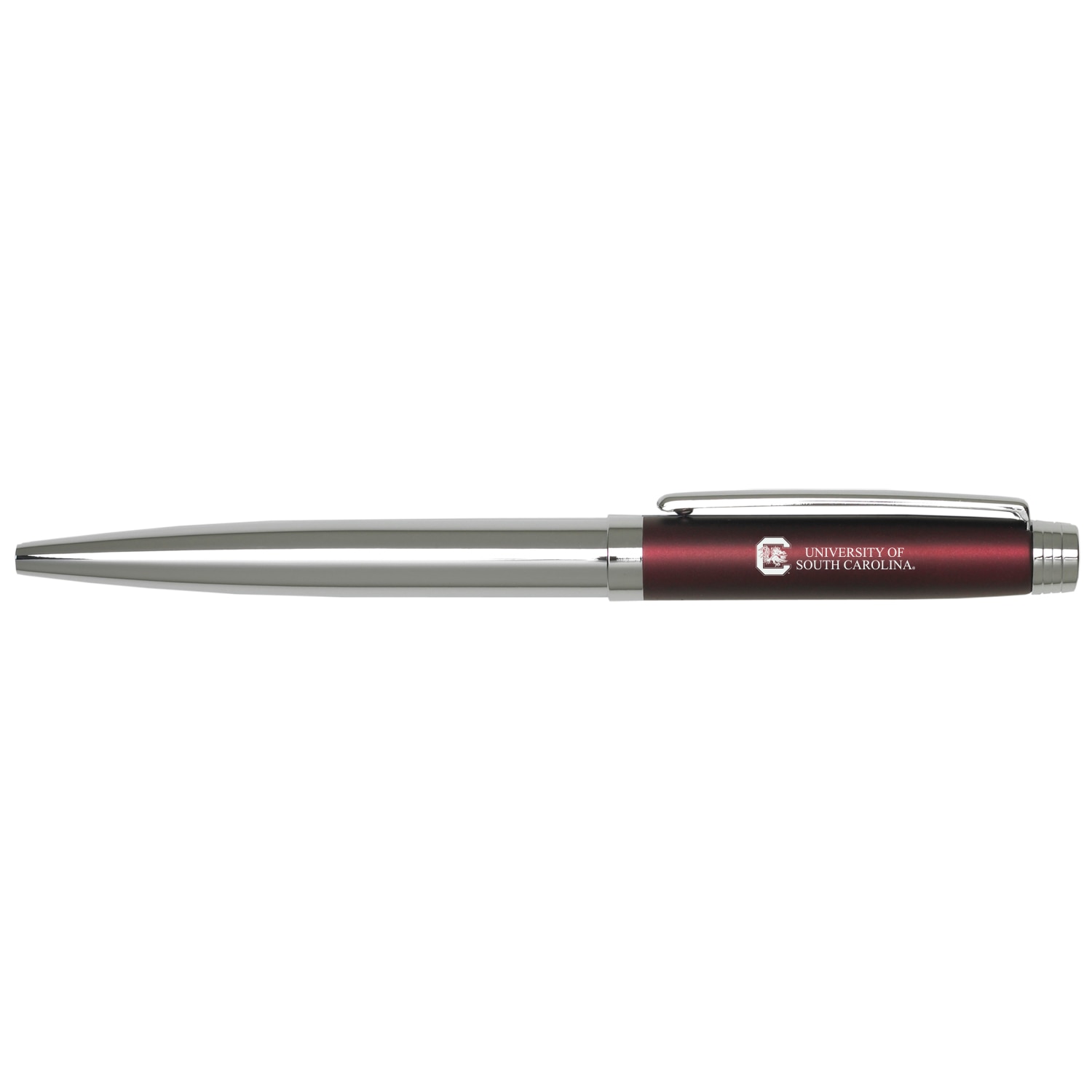 Slim Chrome & Color Ballpoint Pen