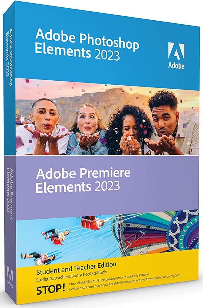Adobe Photoshop Elements 2023 & Premiere Elements 2023 Student & Teacher Ed. (Download) - WIN