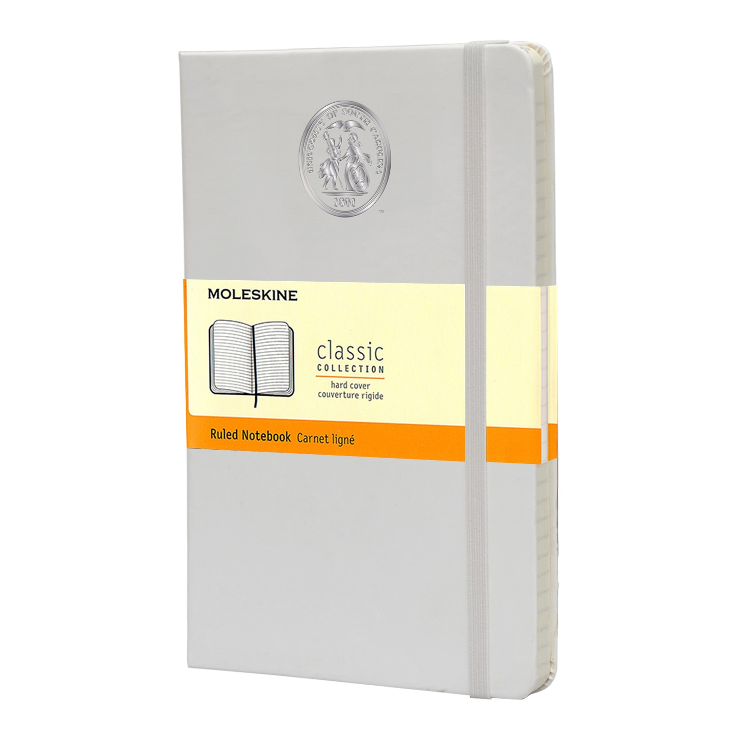 Moleskine Large Notebook With Foil Stamped Seal Ruled