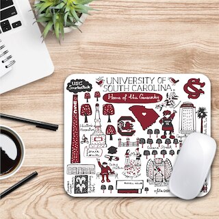Julia Gash Cityscape Mouse Pad
