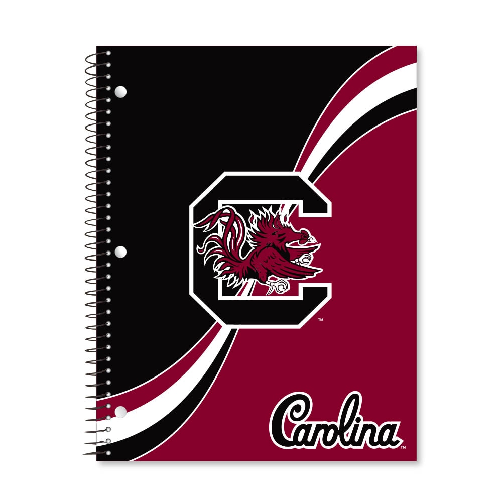 Digi Curve Divide 1 Subject 11"x8.5" 70 Count College Ruled Spiral Notebook