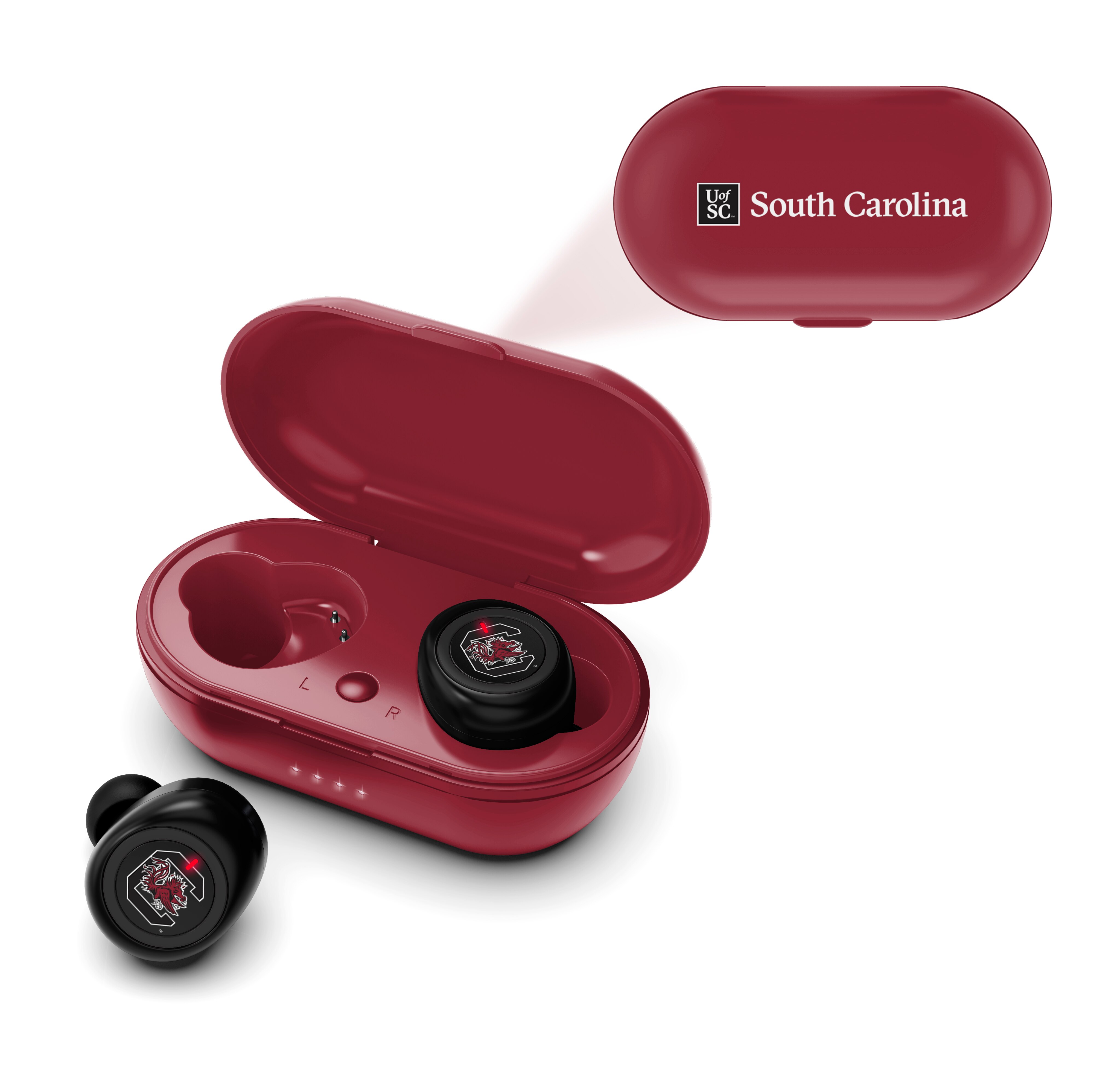 South Carolina Gamecocks True Wireless Earbuds v.2