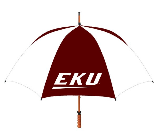 Eastern Kentucky Colonels "The Eagle" Sporty Wood Shaft Golf Umbrella 62"