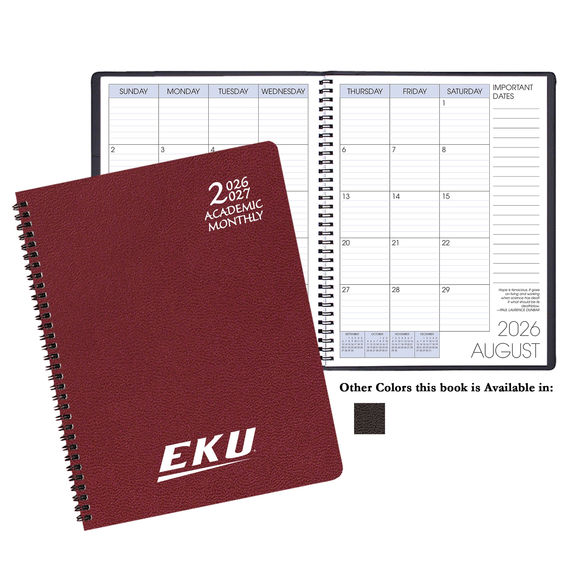 Payne '26-'27 Imprinted Academic Monthly Planner