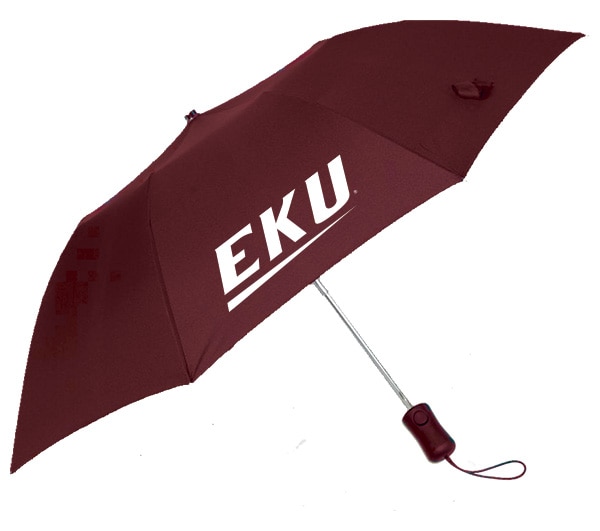 "The Victory" Solid Emblematic Umbrella Automatic Folding 42" Coverage