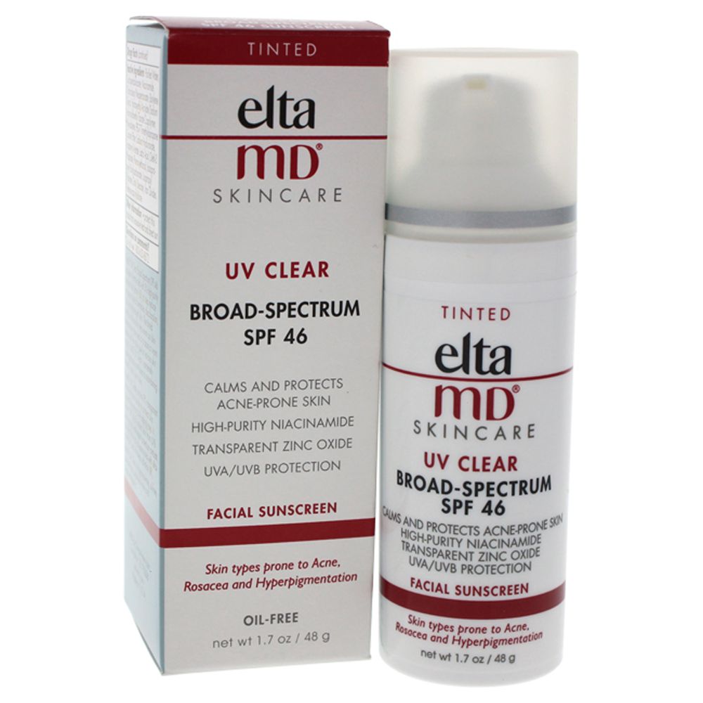 UV Clear Facial Sunscreen SPF 46 - Tinted by EltaMD for Unisex - 1.7 oz Sunscreen