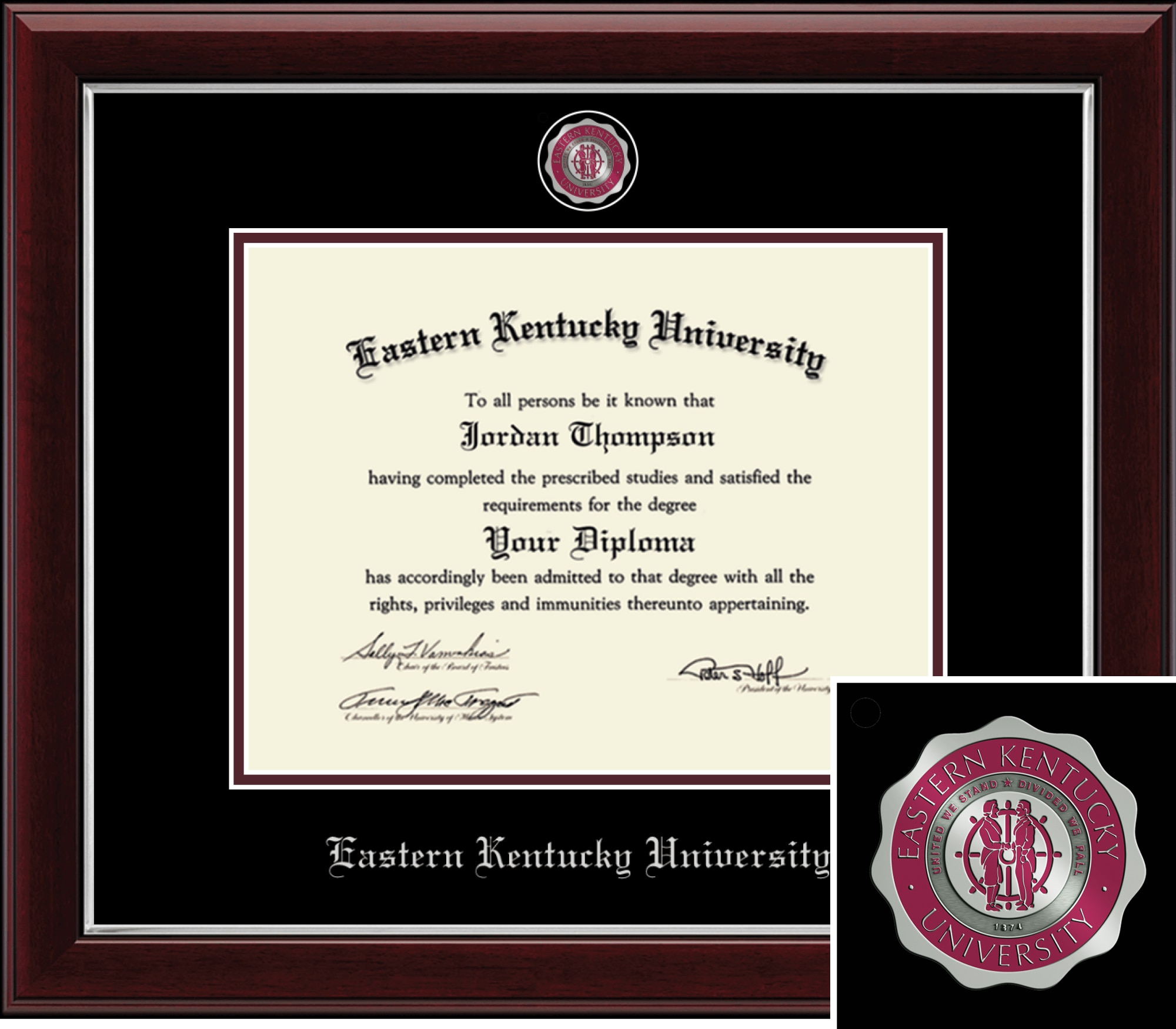 Church Hill Classics Masterpiece 8.5x11 Cherry Diploma Frame