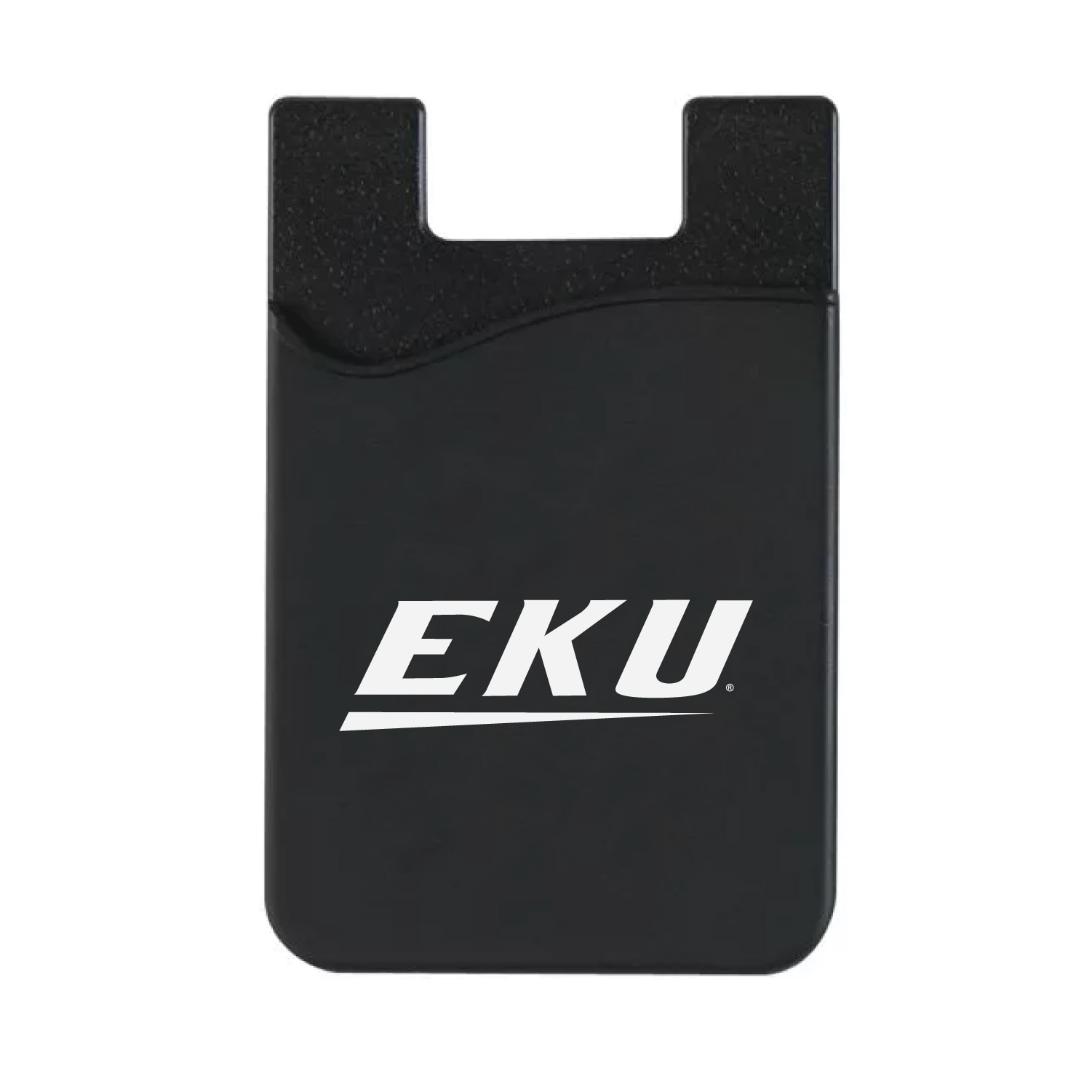 Eastern Kentucky University Leather Wallet Sleeve (Top Load), Black, Classic