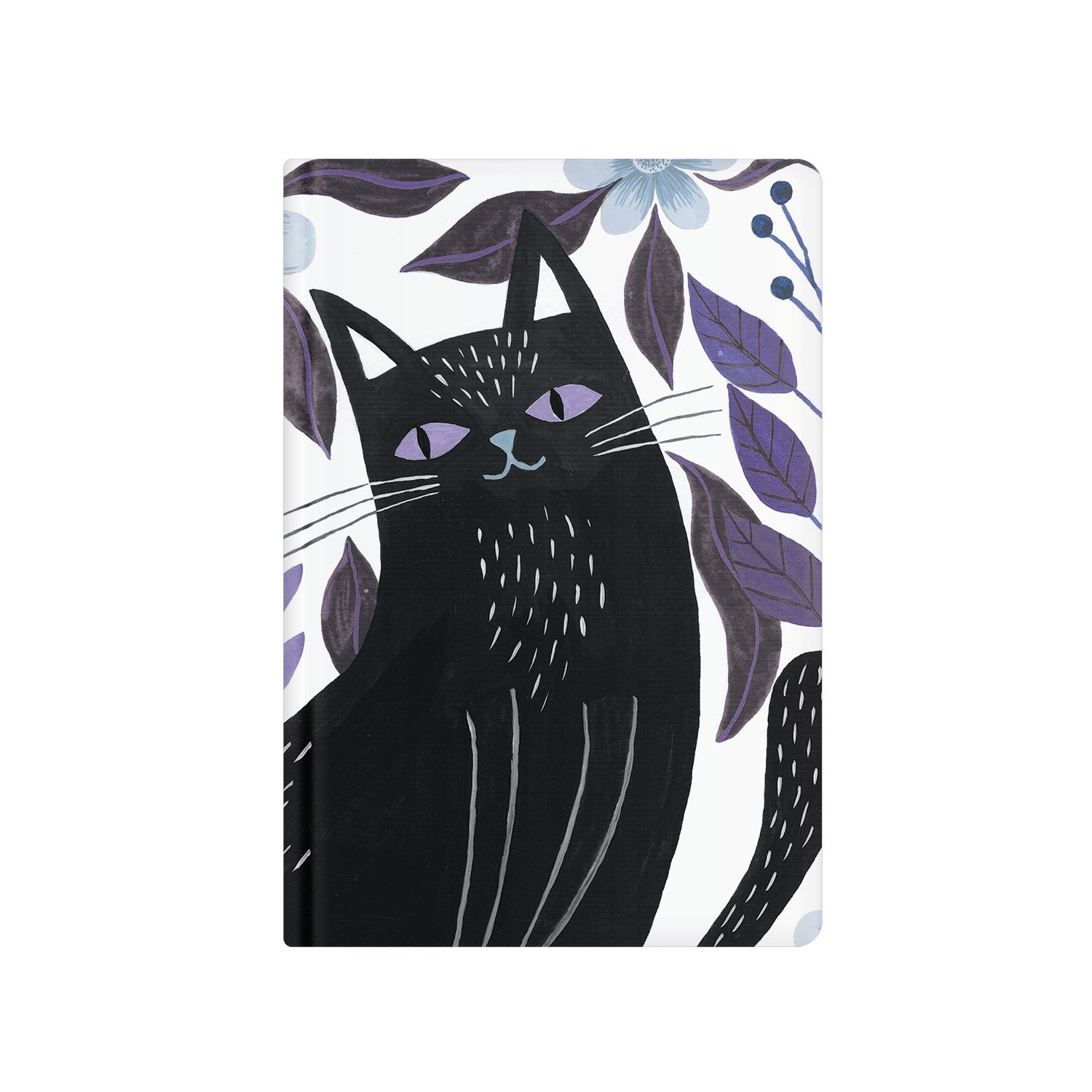 MEDIUM NOTEBOOK - BLACK CAT