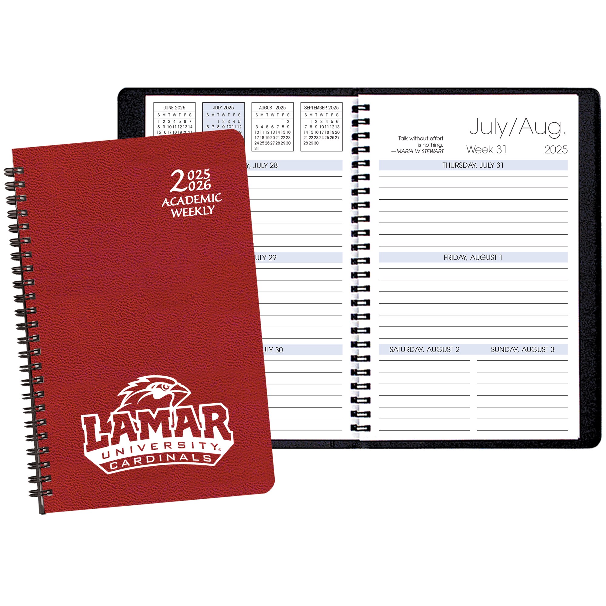 Payne 25-26 Imprinted Weekly Assignment 5.5"x8.5"