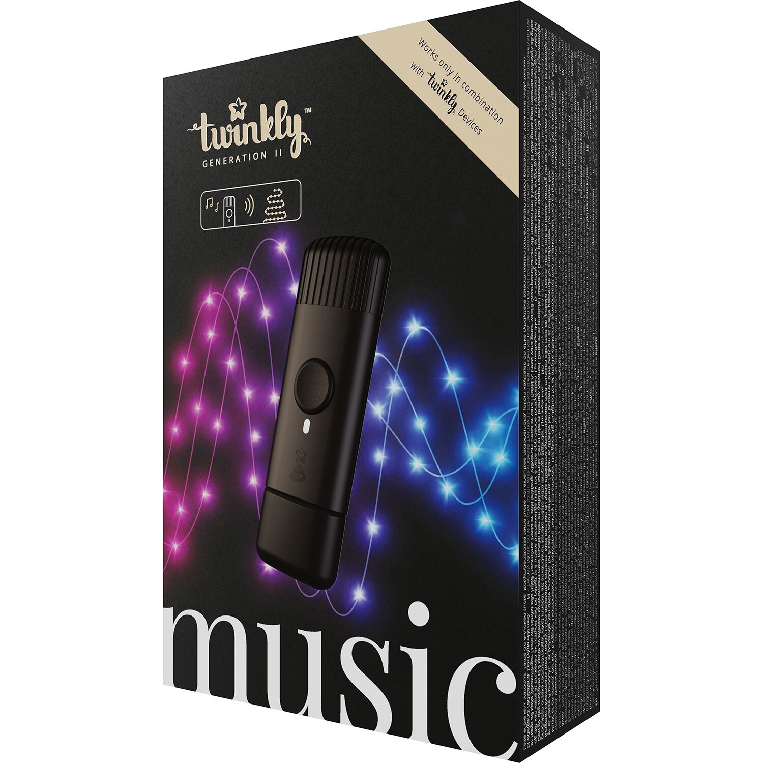 Twinkly Music Wi-Fi Sound Sensor for Smart LED Lights