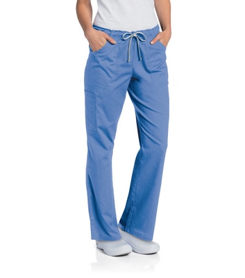 Women's Full Elastic Cargo Scrub Pant