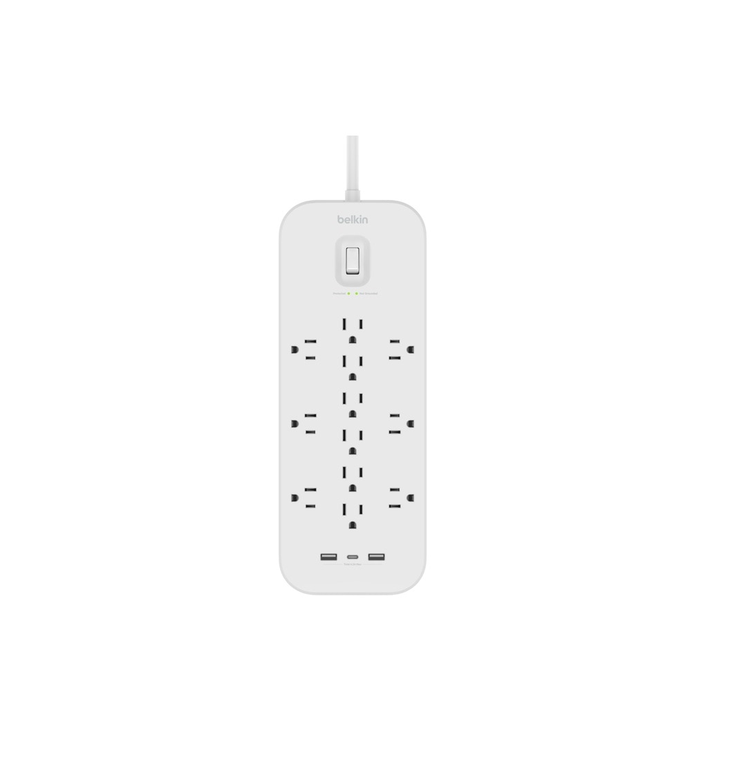 Belkin 12-Outlet Surge Protector Power Strip