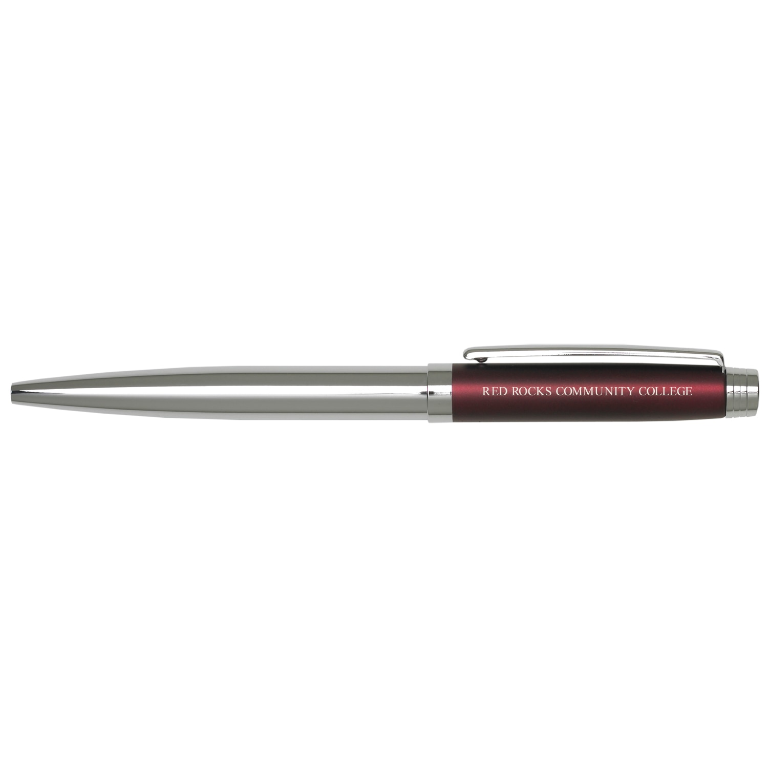 Slim Chrome & Color Ballpoint Pen