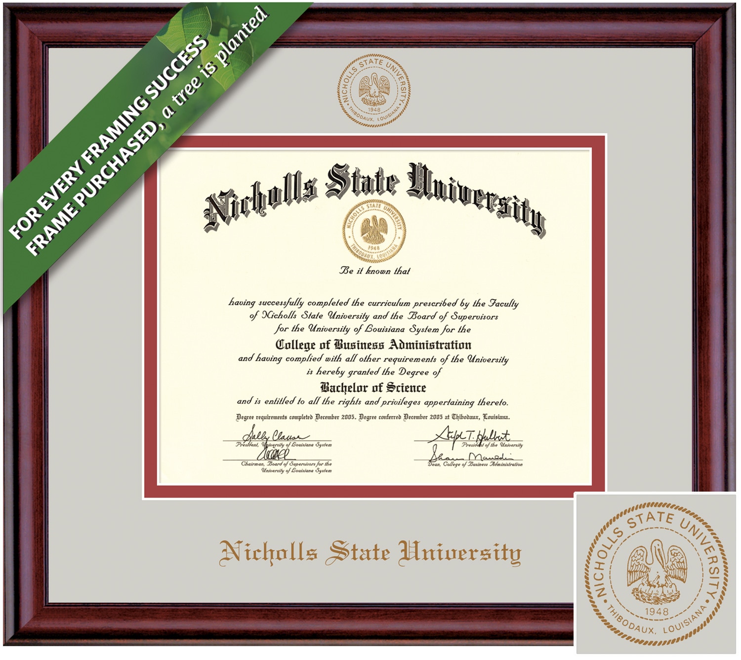 Framing Success Classic Diploma Frame. Bachelors, Masters