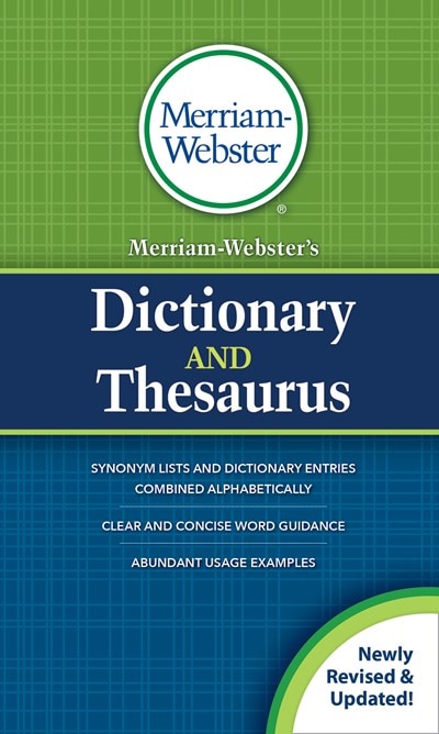 Merriam-Webster's Dictionary and Thesaurus