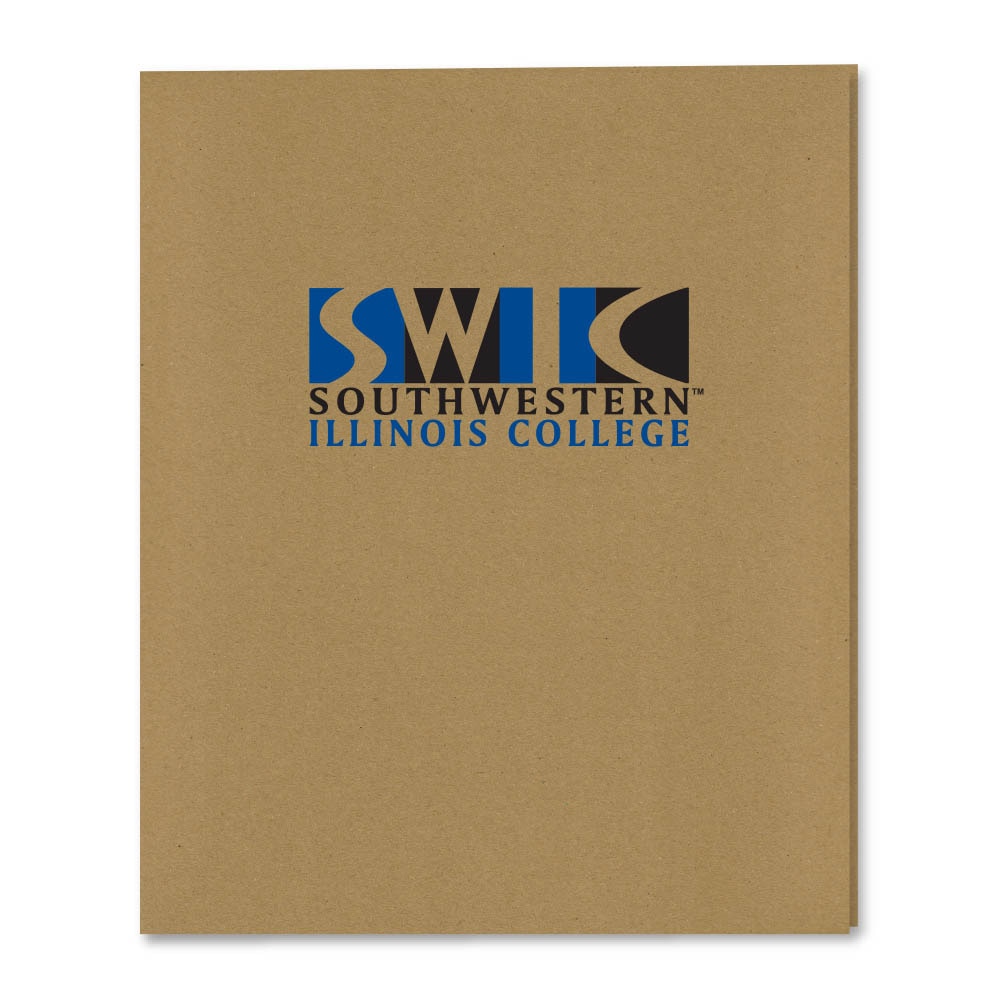 Recycled Emblematic Kraft 2 Pocket Folder