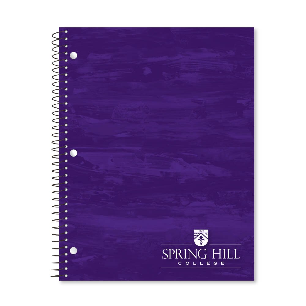 School spirit 1 subject 11"x8.5" College ruled spiral notebook