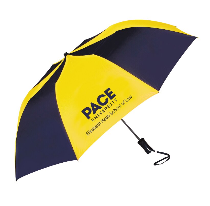 "The Sport" 2-Tone Emblematic Umbrella 48" Auto Folding