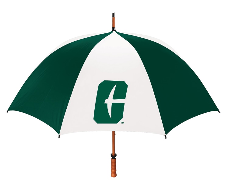 "The Eagle" Sporty Wood Shaft Golf Umbrella 62"