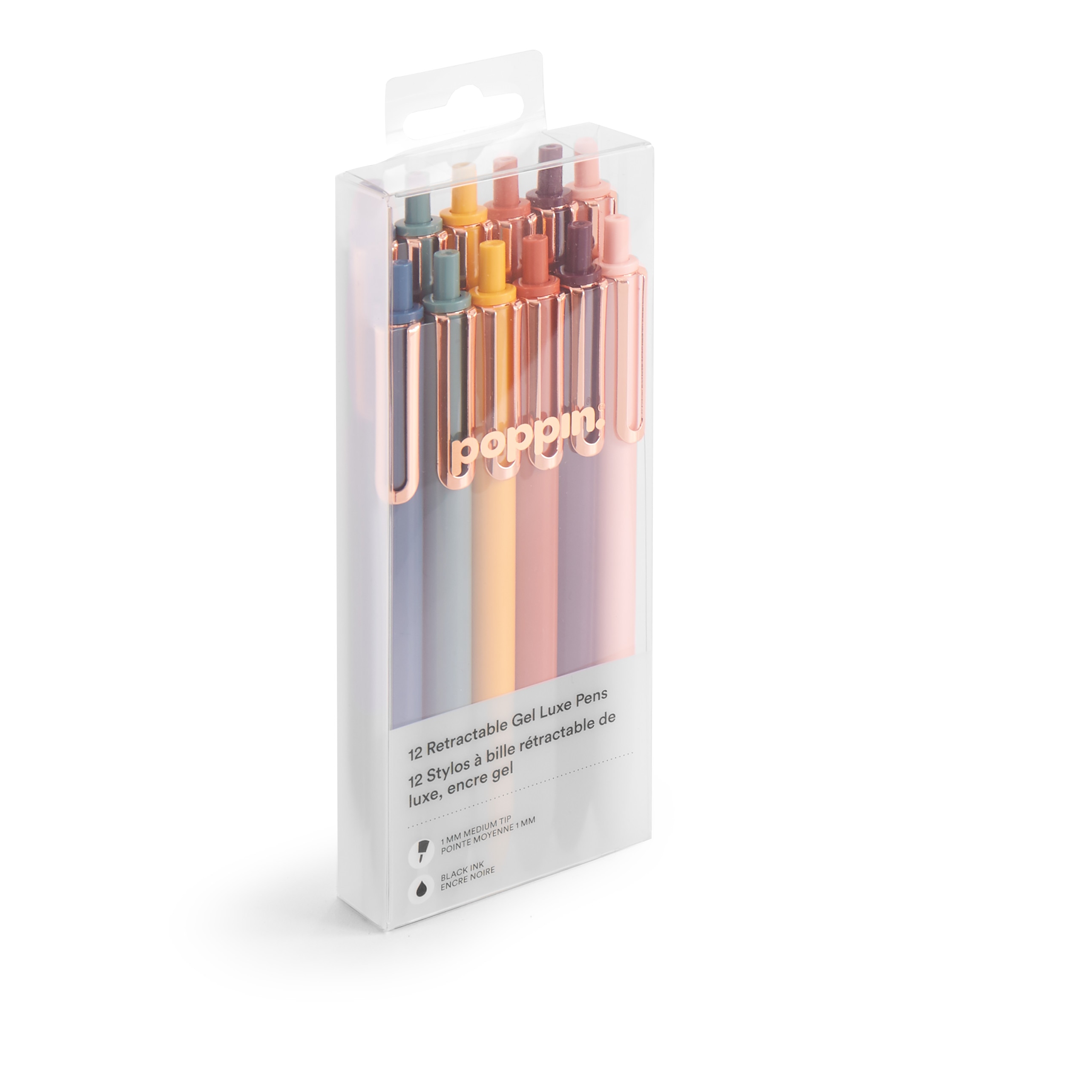 Asst Desert Gel Luxe Pens - 12pk