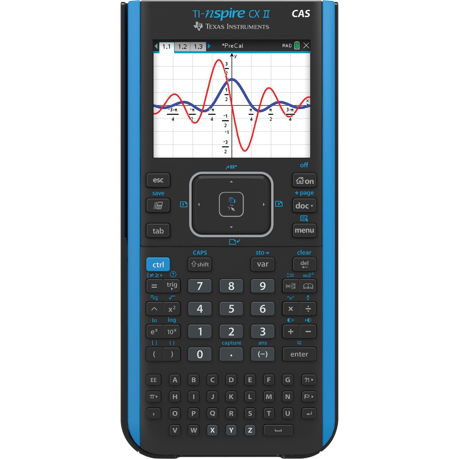 TI Nspire CX II CAS Graphing Calculator