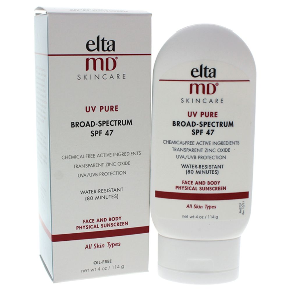 UV Pure SPF 47 by EltaMD for Unisex - 4 oz Sunscreen