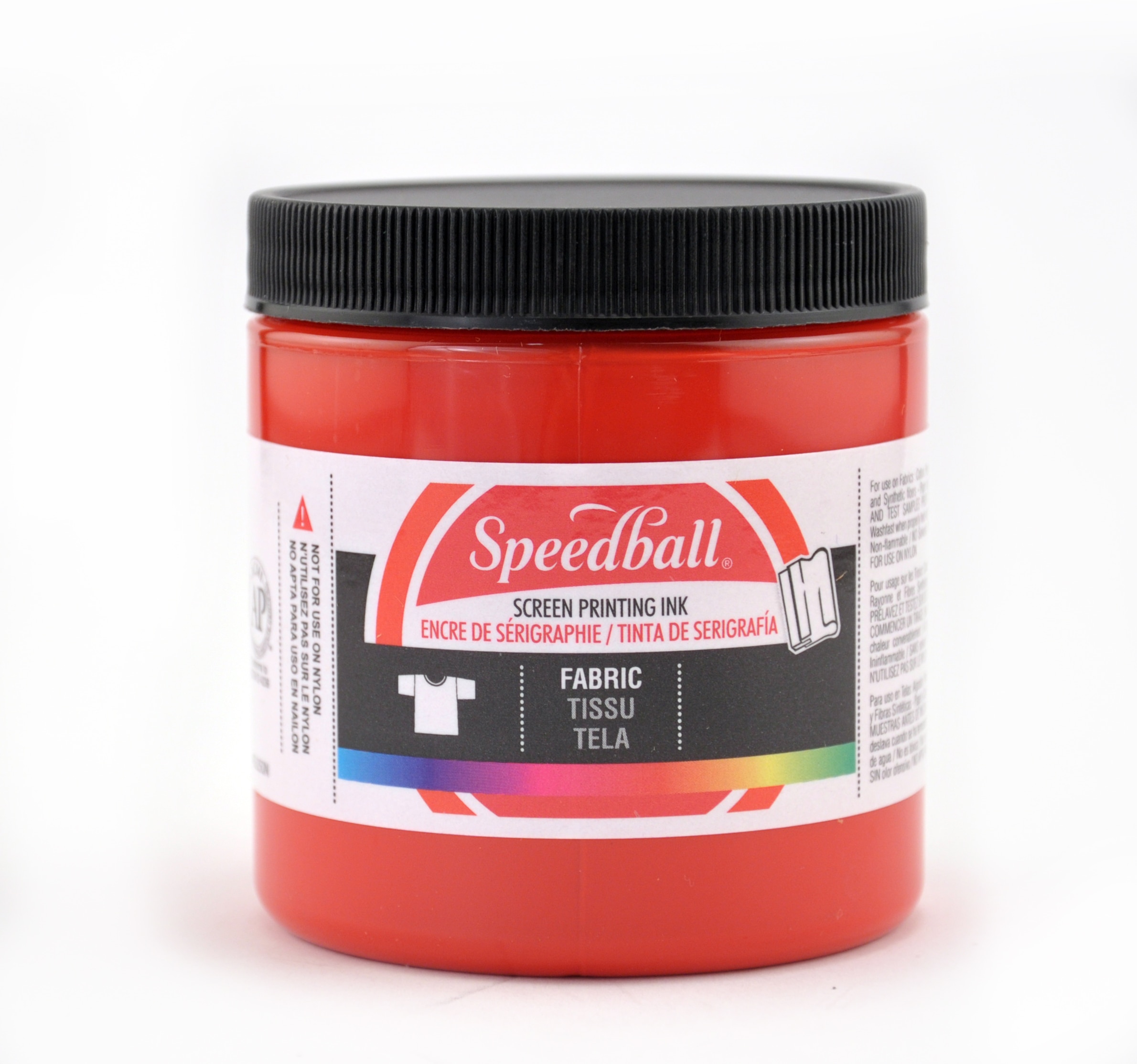 Speedball Fabric Screen Printing Ink, 8 oz., Red