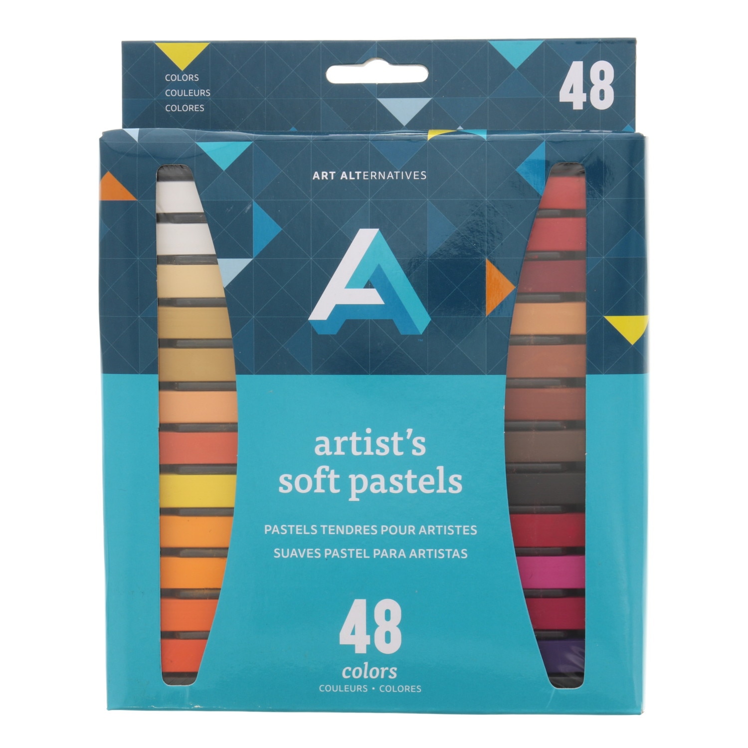 Art Alternatives Artist Soft Pastel, 48 Color Set